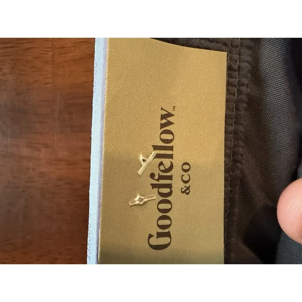 Goodfellow & Co Men’s 36x32 Gray Corduroy Pants Straight Fit 5 Pocket NWT